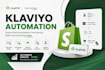 build klaviyo email marketing automation for shopify stores