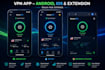 build vpn app, android, IOS and extension vpn with admob and panel