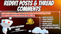 do reddit social media post to promote any brand