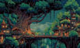 do pixel art background pixel game art pixel art scene pixel animation landscape