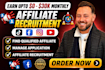 recruit targeted high converting affiliate to grow your affiliate program