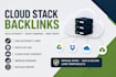 build high authority cloud stack backlinks for SEO ranking