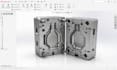 create silicone mold design, resin mold and plastic solidworks product cad model