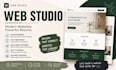 create a professional web studio website for your  business