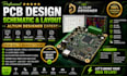 design pcb layout, circuit schematic, gerber files, and altium pcb design