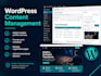 manage your wordpress event website and update content
