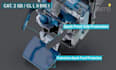 design 3d exploded views mechanical engineering assembly animation video