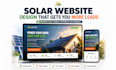 design solar, roofing, cleaning and home improvement website
