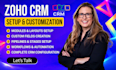 set up your zoho CRM with custom modules and fields