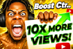 design a youtube thumbnail that boosts your CTR