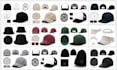 fashion designer hat cap tech pack snapback trucker cap technical drawing