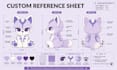 create a professional plush character reference sheet