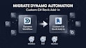 migrate your dynamo automation to a custom c revit addin