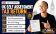 file your UK self assessment tax return sa100 with hmrc