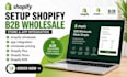 setup shopify store shopify b2b wholesale b2b apps pricing rules bulk data entry