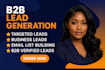 do b2b lead generation and targeted business lead