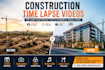 create professional construction time lapse videos in 4k