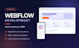 design, develop a responsive webflow website, figma to webflow, CRM integration