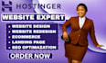 hostinger website design, hostinger website redesign, design  hostinger design