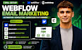 setup webflow email marketing mailchimp automation klaviyo newsletter workflow