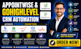 do gohighlevel appointwise synthflow iclosed n8n ai agent automation zapier CRM