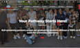design wix language school website esl iesson translation services website