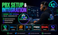 vicidial 3cx and asterisk pbx setup with twilio and magnusbilling integration