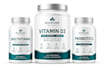 design premium supplement label and packaging with 3d mockup