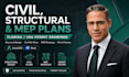 prepare civil and structural engineering plan, mep, structural plan for fl, USA