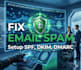 fix email spam issues