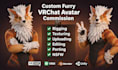 create, edit, rig, optimize and upload your custom vrchat furry avatar