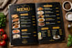 do restaurant menu data entry, PDF to excel, and menu