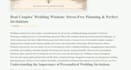 build DR 40 plus wedding guest post backlinks on real wedding blogs