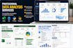 do data analysis using excel, sql, python and power bi