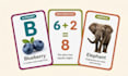 design custom flash cards, educational cards and learning card games