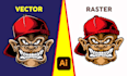 vector tracing, convert image to vector file, vector logo, vectorize image
