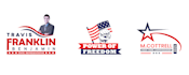 create a modern political campaign logo creation