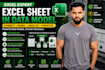 clean, format, merge, split excel data