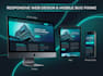 fix html css javascript bugs and responsive web layout issues