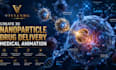 create 3d nanoparticle drug delivery medical animation