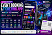 deliver an event booking app