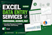 clean, format, merge, split excel data