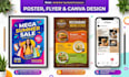 create logo design, poster and ai image editing