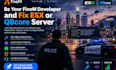 be your fivem developer and fix esx or qbcore server