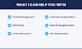 be your professional virtual assistant