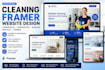 design commercial residential window medical airbnb framer website