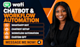 setup wati chatbot workflow automation whatsapp bot chatbot setup custom gpt