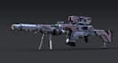 make custom 3d gun model game assets fps weapon sci fi gun low poly weapon