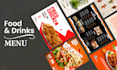 design menu for the restaurants and cafes