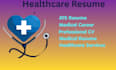 write a professional healthcare resume